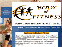 Tablet Screenshot of bodyoffitness.com